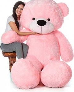 4 ft pink Big Bear